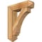 Ekena Millwork Imperial Arts and Crafts Rough Sawn Bracket w/ Offset Brace, Western Red Cedar, 8"W x 30"D x 36"H BKT0806X30X36IMP03RWR - alternate 1